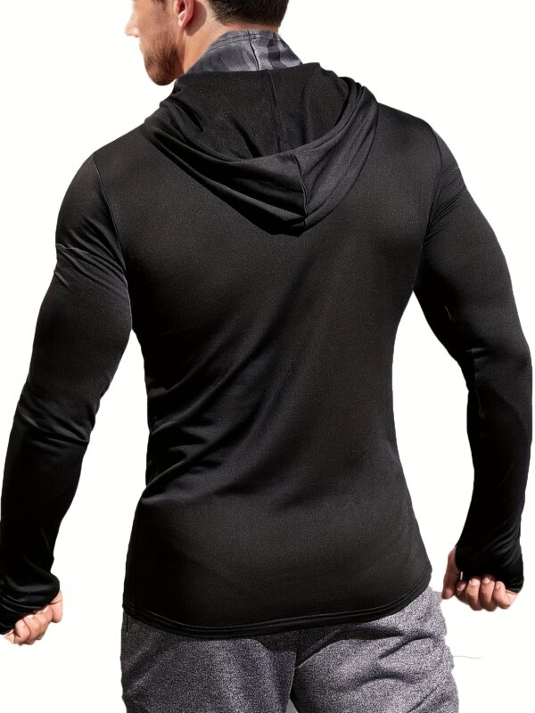 Pull à Capuche Doublé en Polaire pour Homme – Image 10