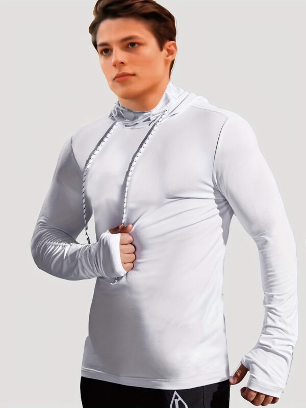 Pull à Capuche Doublé en Polaire pour Homme – Image 8