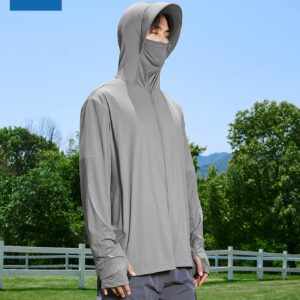 Veste Coupe-Vent Décontractée d'Été Vert Olive