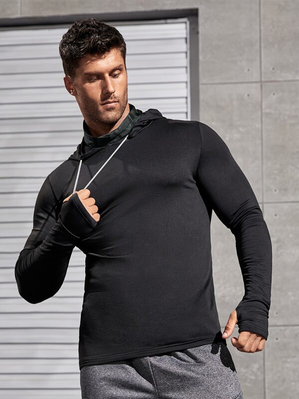 Pull-over sportif pour homme avec cagoule – Image 9