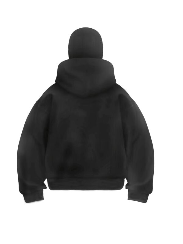 Sweat à capuche surdimensionné pour homme avec double capuche et cagoule – Image 5