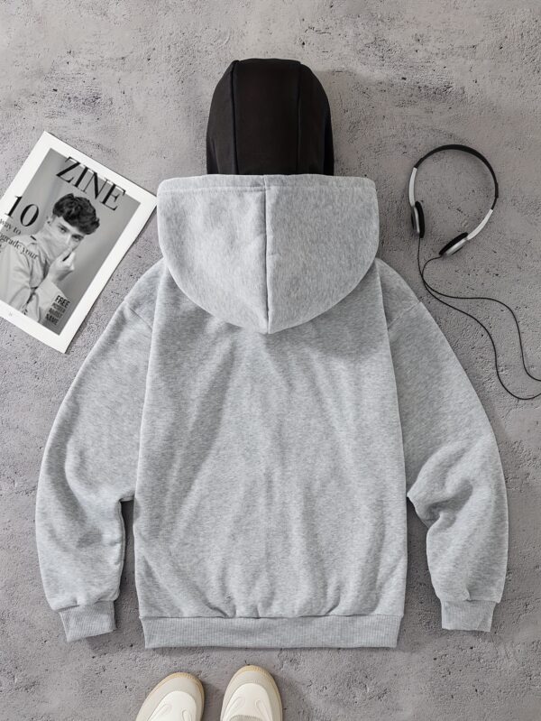 Sweat à capuche imprimé étoilé décontracté pour hommes avec cagoule – Image 4