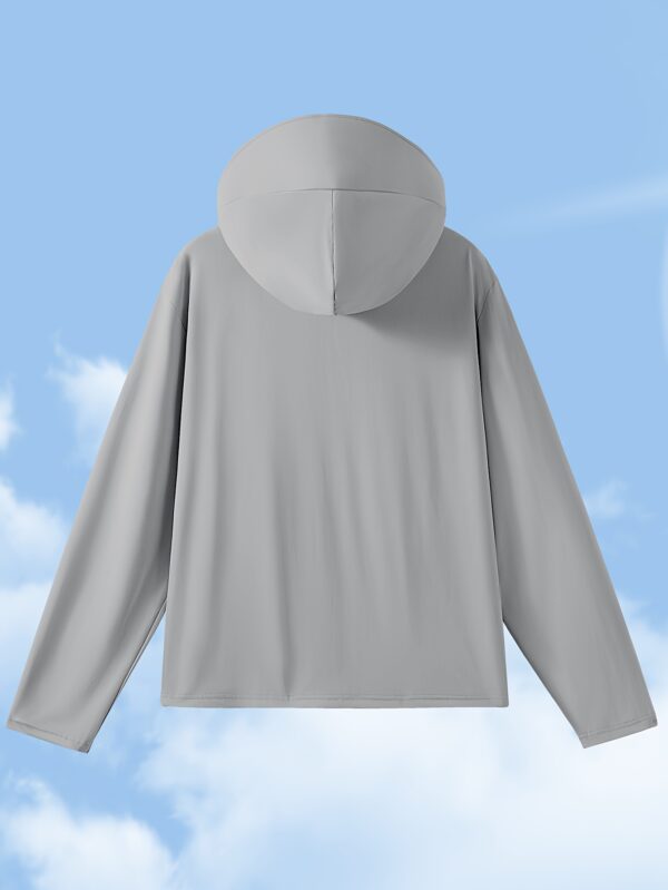 Veste Coupe-Vent Décontractée d'Été Vert Olive – Image 7
