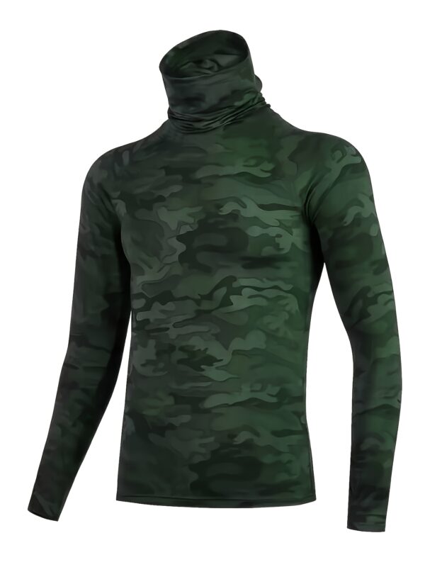 Chemise Athlétique à Manches Longues Camo pour Hommes – Image 7