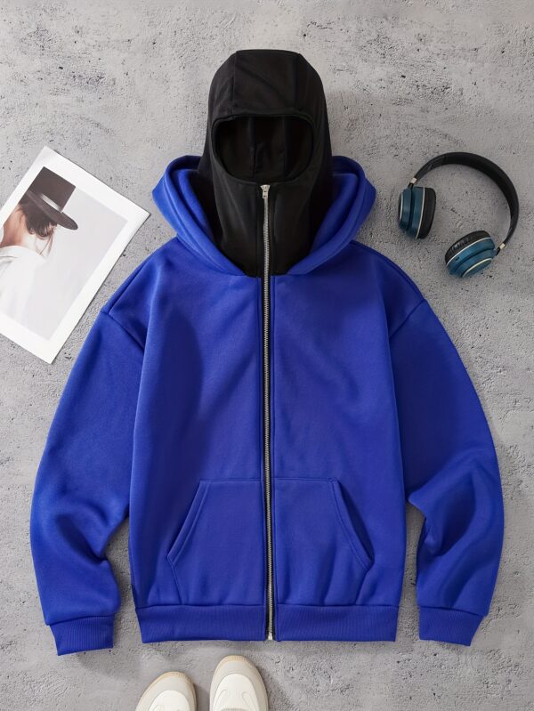Sweat à Capuche Noire Élégante pour Femme avec cagoule – Image 7