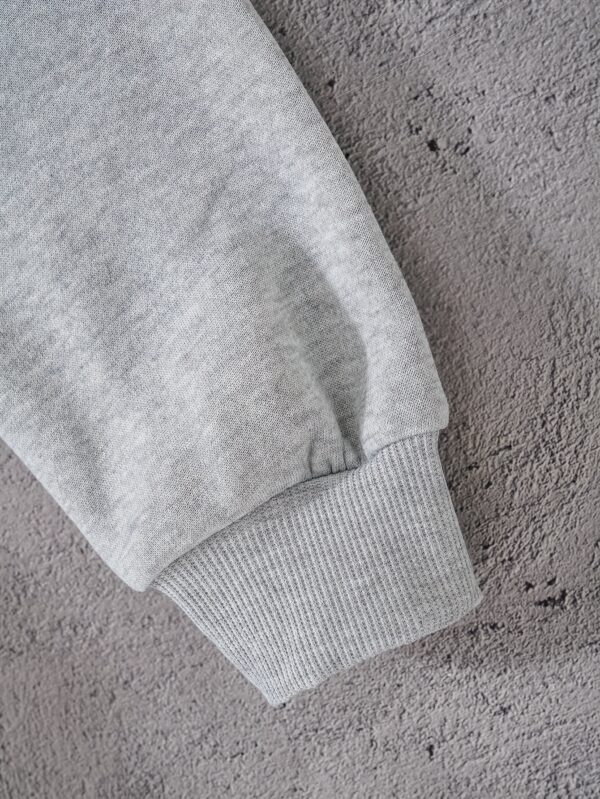 Sweat à Capuche Noir pour Hommes avec Imprimé Graphique et Design de Masque Balaclava - "GLORIOUS" – Image 9