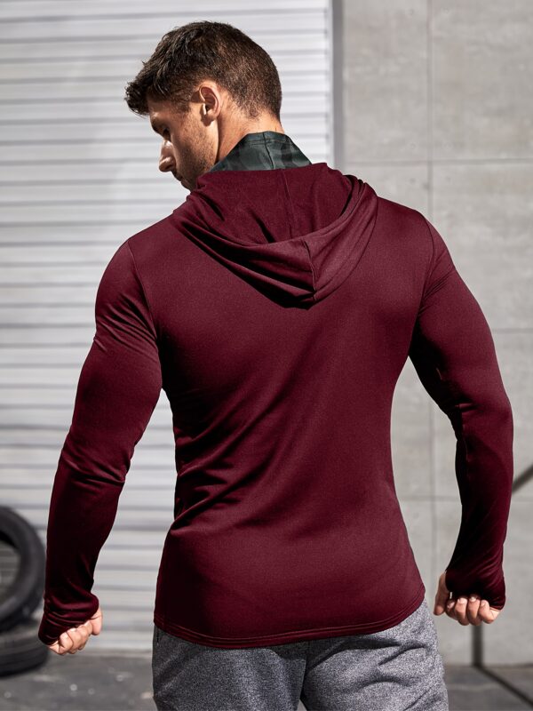 Pull à Capuche Doublé en Polaire pour Homme – Image 5