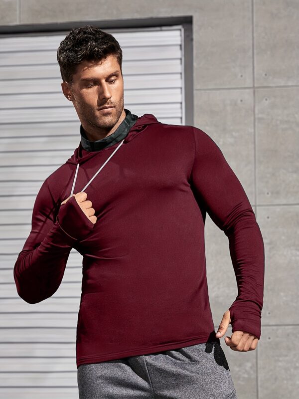 Pull à Capuche Doublé en Polaire pour Homme – Image 9