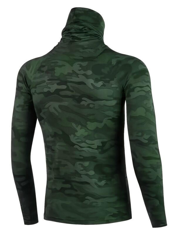Chemise Athlétique à Manches Longues Camo pour Hommes – Image 9