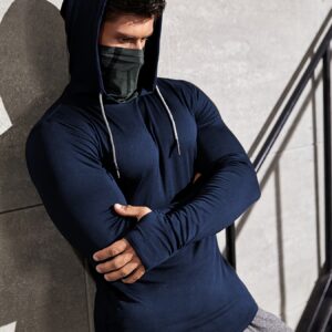 Pull à Capuche Doublé en Polaire pour Homme