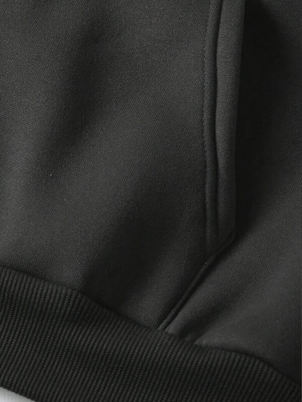 Sweat à capuche noir Y2K pour femme – Image 7