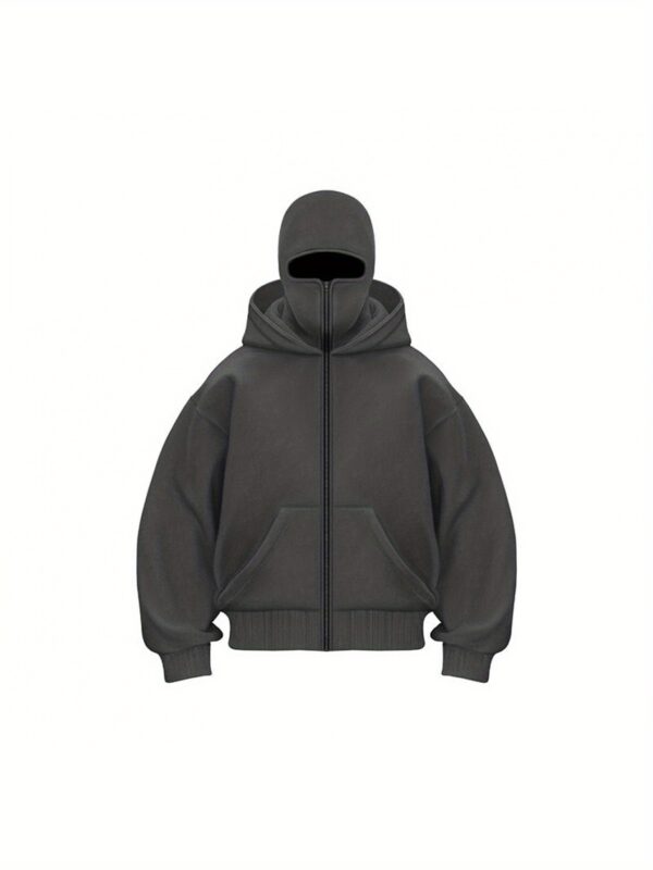 Sweat à capuche noir Y2K pour femme – Image 3