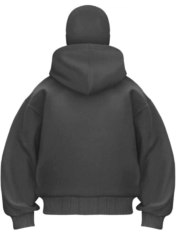 Sweat à capuche noir Y2K pour femme – Image 5