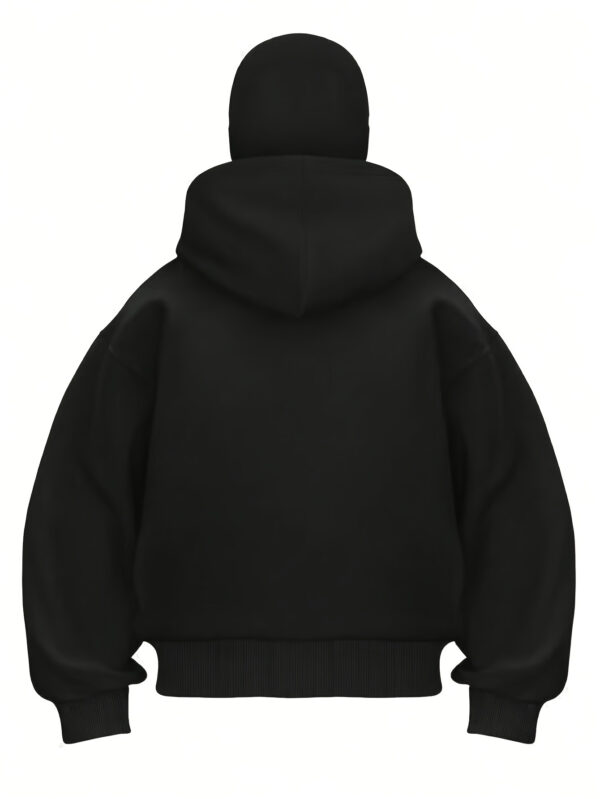 Sweat à capuche noir Y2K pour femme – Image 4