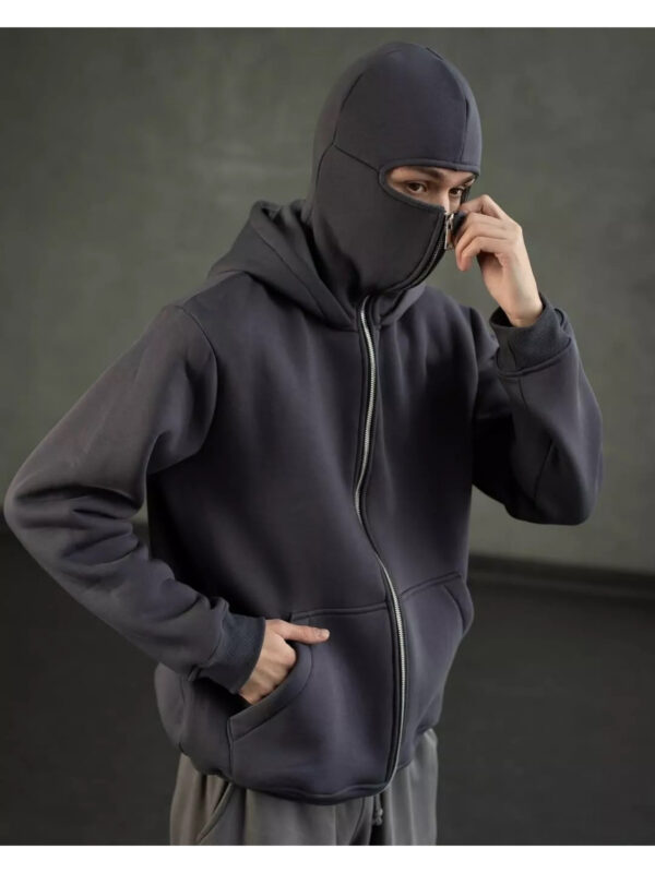 Sweat à capuche noir Y2K pour femme – Image 8